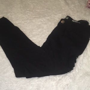 Black jeggings